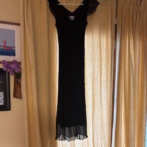 Stunning Vintage Silk Women's Dress